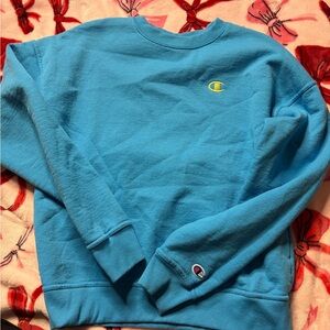 Champion Vibrant Blue Crewneck